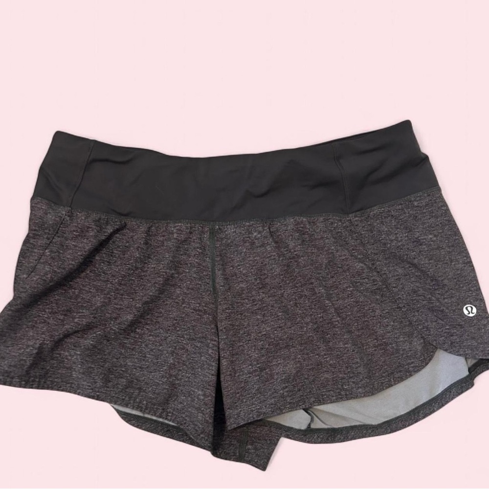 lululemon athletica Women's Charcoal Athletic Shorts